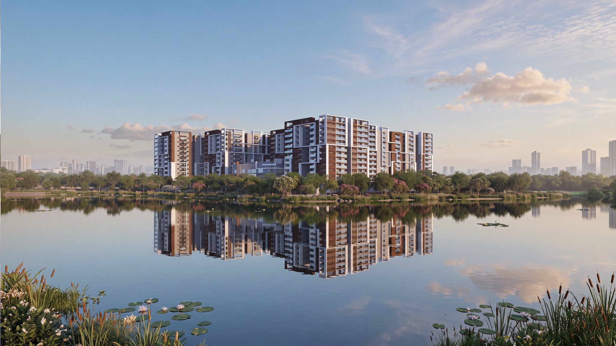 Vision Amnaya lake and open skies